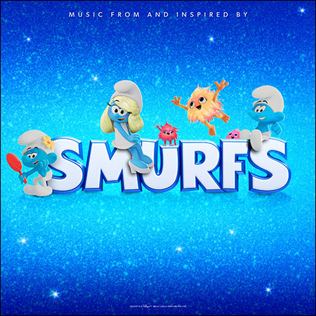 Обложка к альбому - Смурфики в кино / Smurfs Movie (Music From & Inspired By)